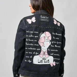 Chaqueta denim -Anabel Lee- Rider negra