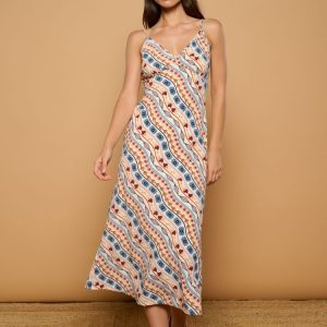 PREVENTA Vestido midi tirantes -Minueto-IBIZA DRESS