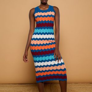 PREVENTA Vestido midi de punto -Minueto- MARITIM DRESS