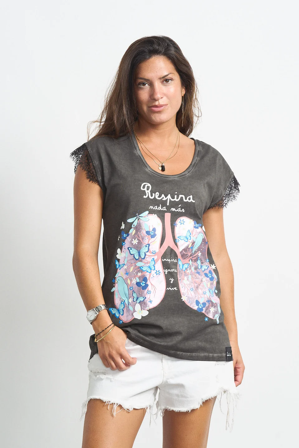 Camiseta -Anabel Lee- Respira