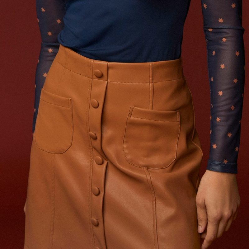 [262-009-34] MOGGIE SKIRT (XS)
