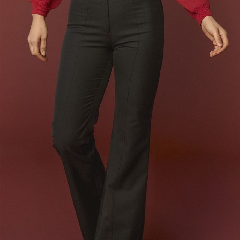 [262-011-34] BLACK KAT TROUSERS (XS)