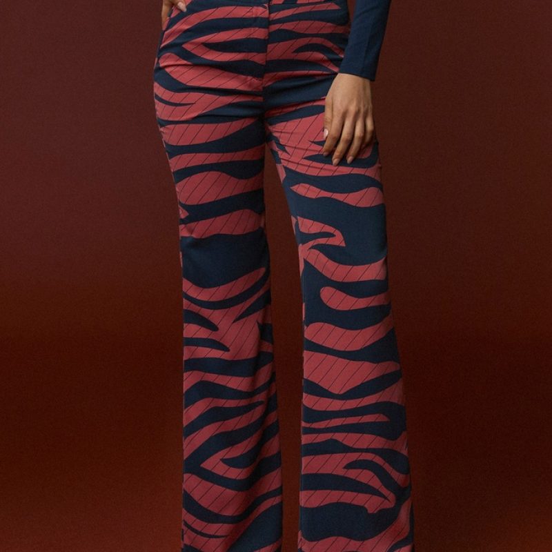 [262-061-34] ZEBRA TROUSERS (XS)