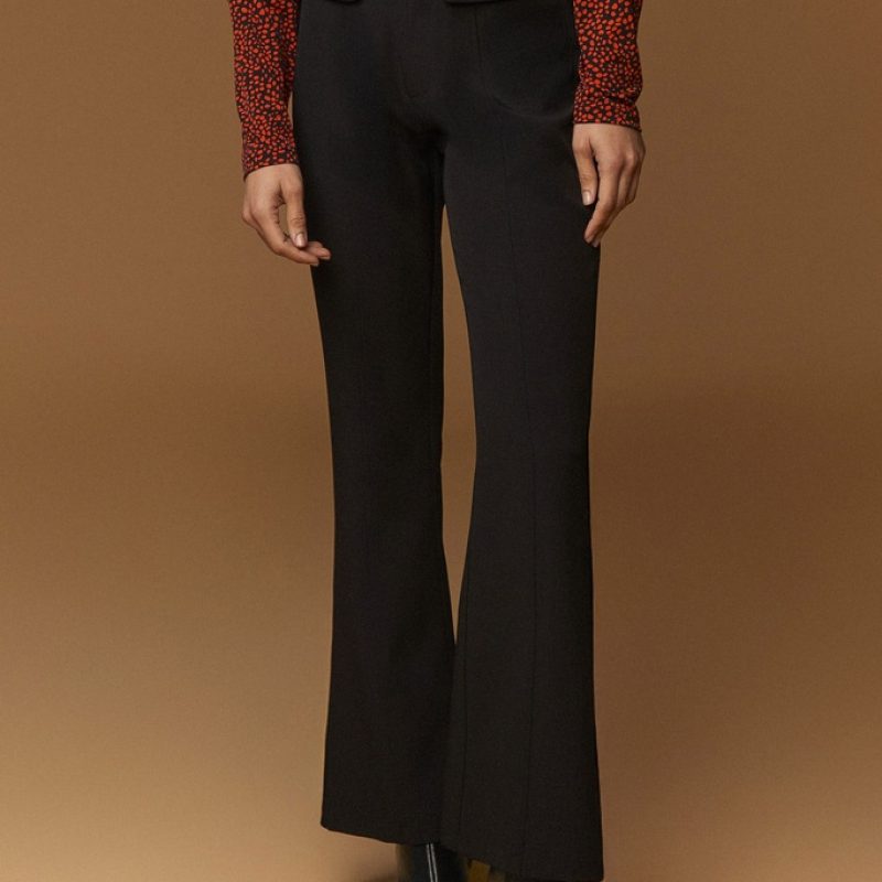 [262-082-34] BLACK DEAN TROUSERS (XS)