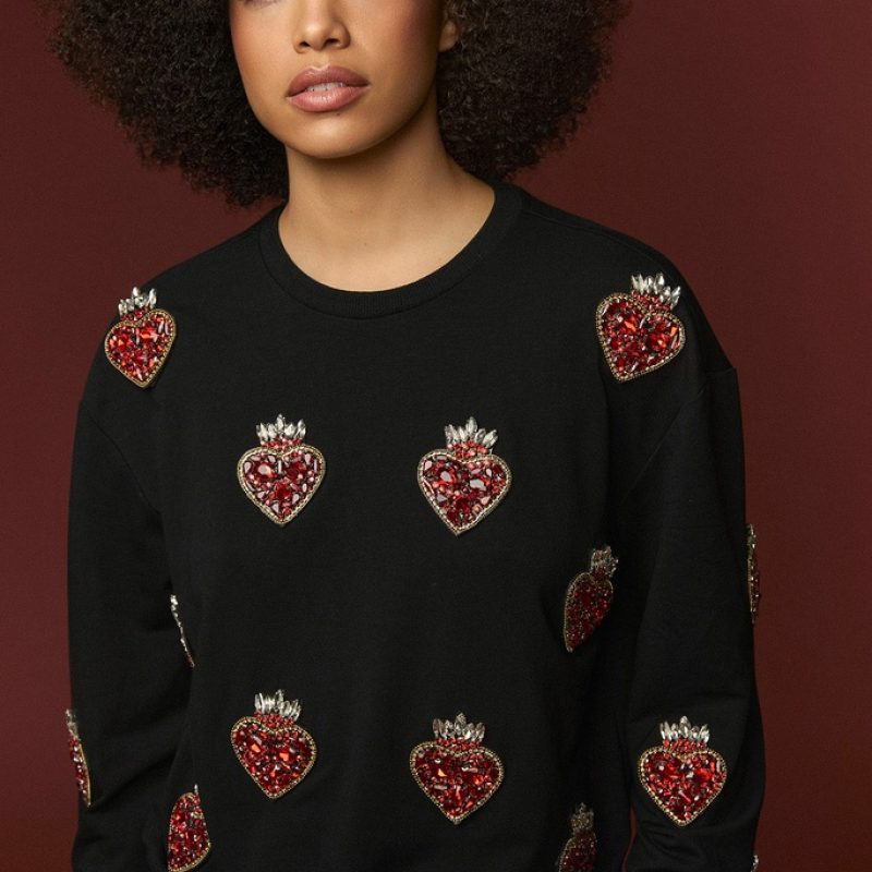 [262-084-34] BOHO SWEATSHIRT (XS)