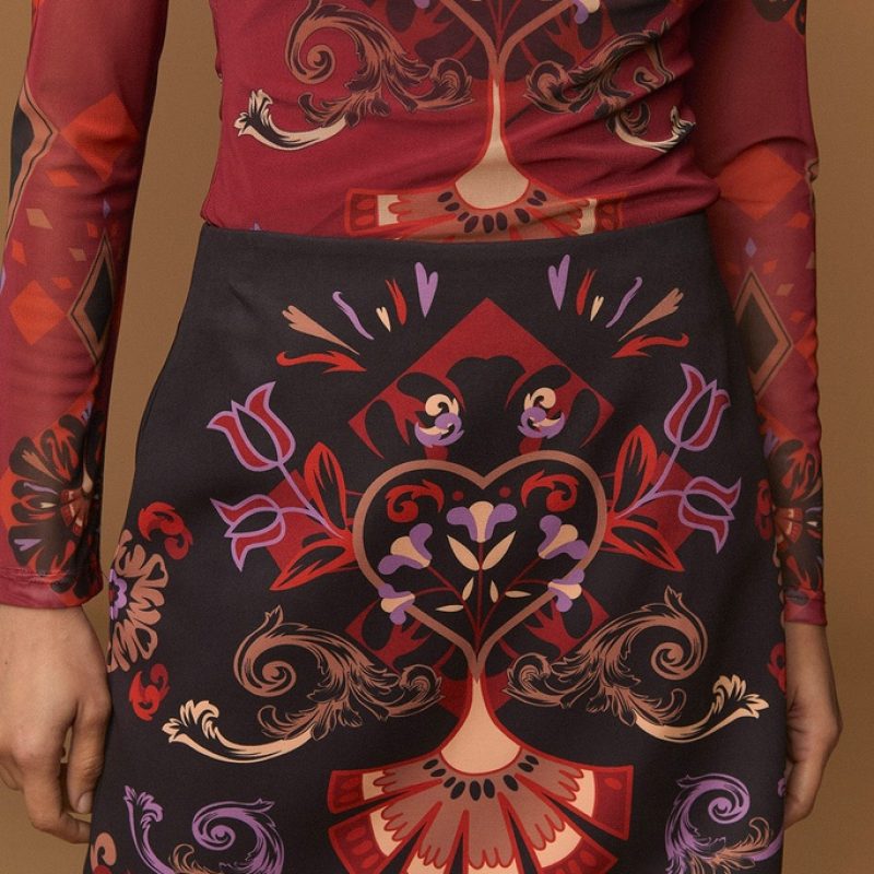 [262-106-34] UNIQUE SKIRT (XS)