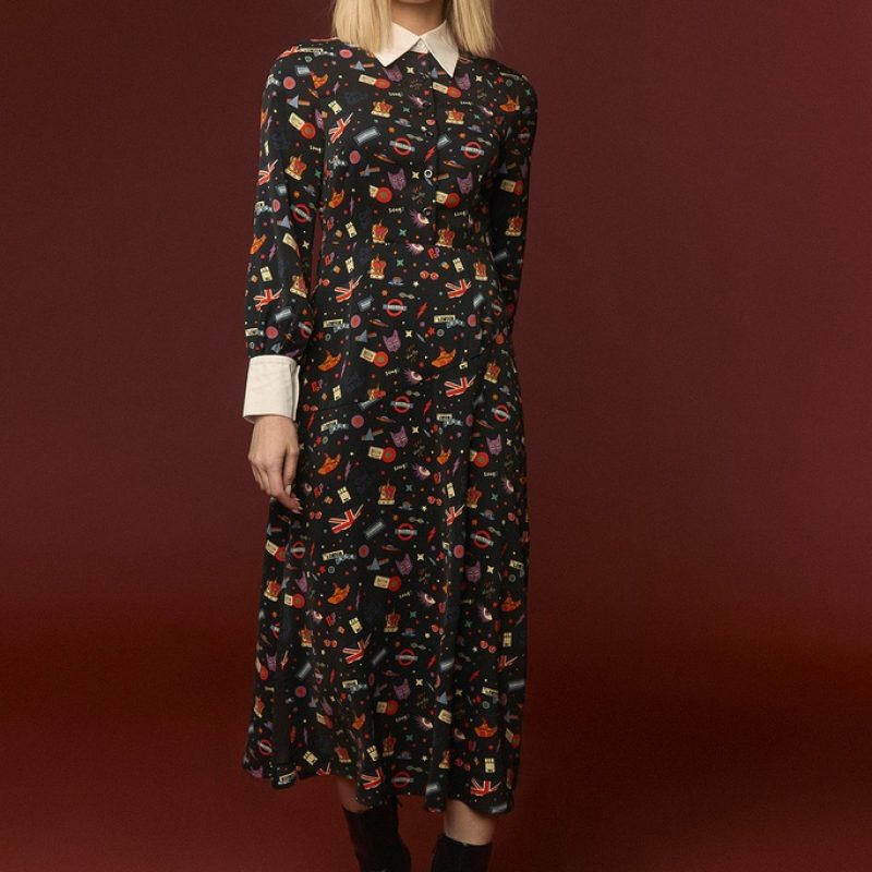 [262-110-34] BEATTLE DRESS (XS)