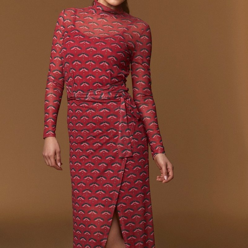 [262-124-34] DRAGONFLY DRESS (XS)