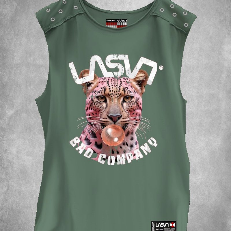 camiseta-de-mujer-lasal-bad-orange-kaki