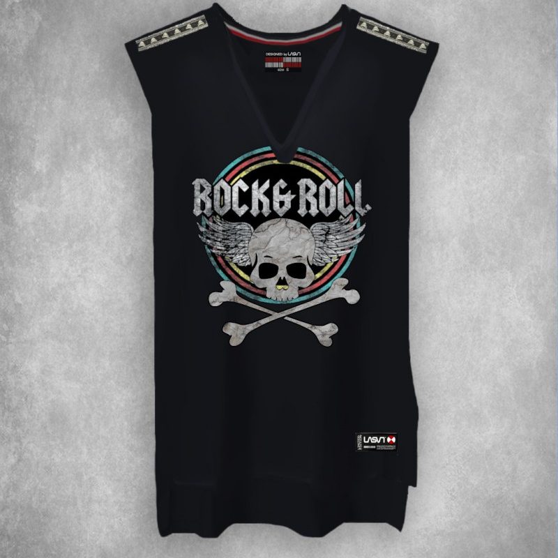 camiseta-de-mujer-lasal-rock-negro
